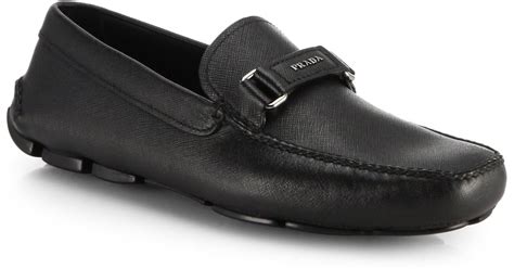 prada men's moccasins